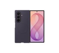 Funda y estuche para teléfono móvil Samsung Pack 2-en-1 de silicona magnética Violeta + Película antirreflejo Transparente para Galaxy Z Fold 8