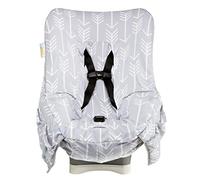 Funda y forro para asiento de coche Niko Easy Wash para niños, ajuste universal, a prueba de golpes, parte inferior impermeable para asiento, protección contra desorden, fácil de limpiar, lavable a