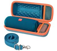 Funda y funda para JBL Flip 6 y 5 funda protectora para JBL Flip Essential 2, accesorios, impermeable, práctica funda para altavoces, color verde