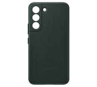 Funda y funda - Samsung - S22+ - Piel - Verde - Rígida
