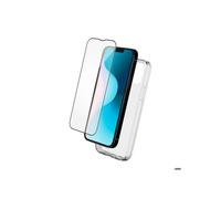 Funda y película de protección - Bigben - iPhone 16 Plus - Cristal templado 9H - Protección antichoque - Transparente