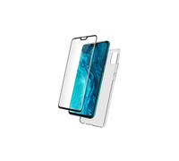 Funda y protector de pantalla - Honor - 9X Lite - TPU Transparente - Cristal templado - Resistente a los golpes