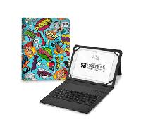 SUBBLIM - Funda con Teclado Keytab Pro BT Trendy Comic