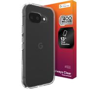 Funda ZAGG Crystal Palace para Google Pixel 9a - Transparente, Protección 13ft, Ant amarillento, Refuerzo de grafeno