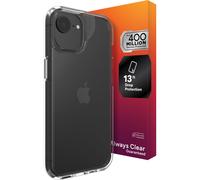 Funda ZAGG Crystal Palace para iPhone 16e/15/14/13 - Transparente, Protección de 13ft, Slim, Antiamarillenta