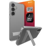 Funda ZAGG Crystal Palace para Samsung Galaxy S25+ con soporte - Transparente, 13ft protección caída