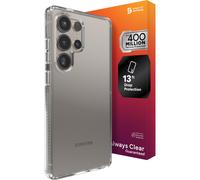 Funda ZAGG Crystal Palace para Samsung Galaxy S25 Ultra - Transparente, Protección 13ft, Slim, Antiamarillamiento