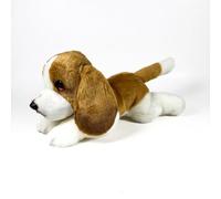 FUNDACIÓN BOCALAN - Peluche Basset Hound Tumbado 25cm - + 0 Meses (DeQube 939D00298)