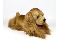 FUNDACIÓN BOCALAN - Peluche Cocker Spaniel Tumbado 25cm - + 0 Meses (DeQube 939D00297)