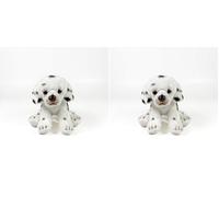 FUNDACIÓN BOCALAN - Peluche Dálmata Sentado 12cm - + 0 Meses (DeQube 939D00251) (Paquete de 2)