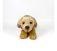 FUNDACIÓN BOCALAN - Peluche Labrador Canela 21cm con Chaleco - + 0 Meses (DeQube 939D00247)
