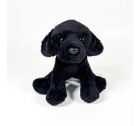 FUNDACIÓN BOCALAN - Peluche Labrador Negro Sentado 12cm - + 0 Meses (DeQube 939D00253)