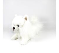 FUNDACIÓN BOCALAN - Peluche Pomerania Tumbado 25cm - + 0 Meses (DeQube 939D00294)