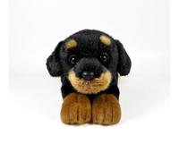 FUNDACIÓN BOCALAN - Peluche Rottweiler Tumbado 25cm - + 0 Meses (DeQube 939D00296)