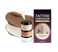 Fundación de la cubierta del cuerpo: crema de corrector de maquillaje impermeable, elemento de maquillaje de corrección de la piel con acabado natural | Cosméticos de ropa larga perfecta para cosplay,