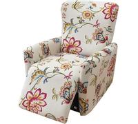 Fundación elástica WWQQKJ Funda sillón relax moderna, impresa antideslizante lavable 1 plaza (color 12)