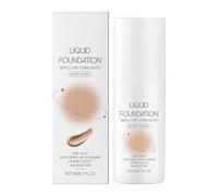 Fundación mate para piel seca, fundamento de maquillaje Cobertura completa | Fundación Face Makeup Liquid Base | Cobertura completa de acabado mate, corrector de larga duración para el control del