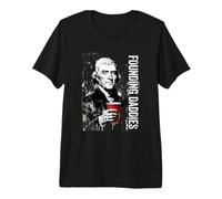 Fundadores Daddies Thomas Jefferson Red Solo Cup 4 de Julio Camiseta Premium