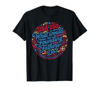 Fundadores Revolución USA 250 Patriot Camiseta