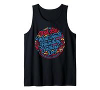 Fundadores Revolución USA 250 Patriot Camiseta sin Mangas