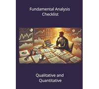 Fundamental analysis checklist: A4 notepad with elements of a Fundamental analysis contained within the templates to help the user document findings of a company