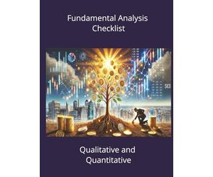 Fundamental analysis checklist: A4 notepad with elements of a Fundamental analysis contained within the templates to help the user document findings of a company