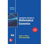Fundamental Methods of Mathematical Economics, 4th ed.