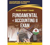 FUNDAMENTALS OF ACCOUNTING II EXIT EXAM PREP