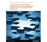 Fundamentals of Complex Analysis with Applications to Engineering, Science, and Mathematics: Pearson New International Edition