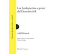 FUNDAMENTOS A PRIORI DEL DERECHO CIVIL,LOS (FILOSOFIA,DERECHO Y SOCIEDAD)