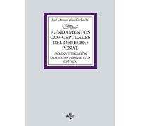 Fundamentos conceptuales del Derecho Penal: Una investigación desde una perspectiva crítica (Derecho - Biblioteca Universitaria de Editorial Tecnos)