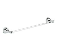 Fundamentos de Delta (1 paquete) Rack de toalla de 24 '' para baos Hardware de varilla de pared de la barra cromada pulida. Accesorios FNDS24-PC