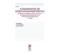 Fundamentos de Derecho Administrativo 2ª Ed 2 tomos (Manuales de Derecho Administrativo, Financiero e Internacional Público)