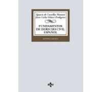 Fundamentos de Derecho Civil español – Derecho – Biblioteca Universitaria – Tecnos