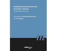 Fundamentos de derecho privado romano 11ª ed. (Manuales Universitarios)