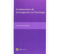 Fundamentos de investigación en psicología: 25 (Textos Docentes)