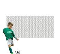 Fundamentos del patio trasero - Red de contención para pelotas deportivas | Barrera de entrenamiento de nailon resistente, protección contra globos para jardín, fútbol, baloncesto, béisbol