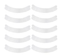 Fundas absorbentes de sudor para sujetadores - 10 unidades de algodón para absorber el sudor - Discos lavables para entrenamiento gimnasio pilates yoga fitness y uso diario