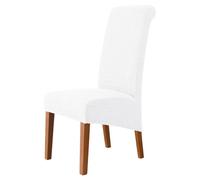Fundas Ajustables para Sillas De Comedor Elásticas - Tamaño Único, Tela Jacquard Lavable, Juego 2/4/6 Piezas, Protectoras Y Decorativas (Renueva Tu Comedor)(D,4ps)