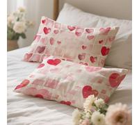 Fundas Almohadas 75x50 Pack 2 Rosa , Pillowcase Geometría Funda Cojin 30x50cm Cremallera Invisible Diseño,Decoracion Hogar Home Decoration Terciopelo Cojines Regalos Originales Para Mujer 0q-632