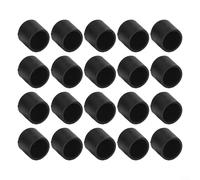 Fundas antideslizantes de PVC para patas de silla, 20 unidades para muebles del hogar para evitar daños en el suelo y ruido no deseado en superficies duras (12 mm)