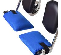 Fundas Antideslizantes para Reposapiés de Silla de Ruedas - 1 Par de Ajuste Firme Evita Deslizamientos - Fácil Instalación Antideslizante - Para Personas Mayores o con Discapacidad, Uso en Hogar,