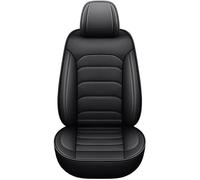 Fundas Asiento 1 Uds. Funda De Cuero Para Asiento Coche Transpirable Lujo Accesorios Protectores Interiores Para Peugeot 2008(Negro)