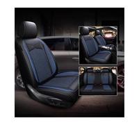 Fundas Asiento Automóvil 5 Piezas Cuero PU Cómodas Y Duraderas Aptas Todas Las Estaciones Aptas Mayoría Los Vehículos Fundas Asientos vehículos(Azul)