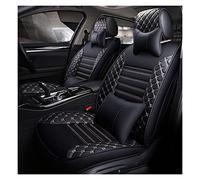Fundas Asiento Coche Cobertura Completa Cuero Especial Para Opel Para Astra JK Para Insignia Para Vectra B Para Meriva Para C Para Mokka Para Zafira Protectoras Asiento(Black white,A)