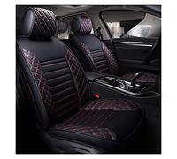 Fundas Asiento Coche Cobertura Completa Cuero Especial Para Opel Para Astra JK Para Insignia Para Vectra B Para Meriva Para C Para Mokka Para Zafira Protectoras Asiento(Negro rojo,B)