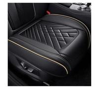 Fundas asiento coche Cojín De Funda Asiento Coche Cuero Sintético Estilo Universal Para Mercedes Clase B W245 W246 W242 W247 B250 B250E Juego Fundas(Black Beige line,Front 1pcs)