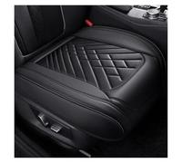 Fundas asiento coche Cojín De Funda Asiento Coche Cuero Sintético Estilo Universal Para Mercedes Clase B W245 W246 W242 W247 B250 B250E Juego Fundas(Black,Front 1pcs)
