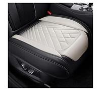 Fundas asiento coche Cojín De Funda Asiento Coche Cuero Sintético Estilo Universal Para Mercedes Clase B W245 W246 W242 W247 B250 B250E Juego Fundas(BLANCO,Front 1pcs)