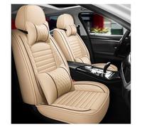 Fundas asiento coche Funda Universal Para Asientos De Coche Cobertura Total Para Ford Para Fiesta Para Fusion Para Mondeo Para Taurus Juego Fundas(Beige,LUXUry)